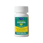 Tabletas de aspirina de dosis baja Berkley Jensen de 81 mg, 365 uni