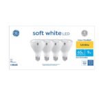 Bombillas De Luz LED GE Soft White ( Amarilo) 4 Uni