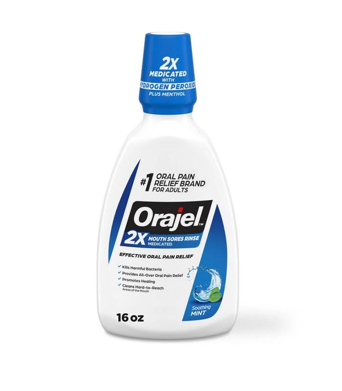 enjuague bucal orajel 16 oz Enjuague Bucal Orajel 16 oz - Image 1
