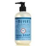Jabón de manos Mrs. Meyer's Clean Day, aroma a agua de lluvia, 12.5 oz