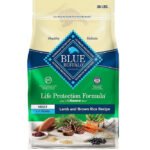 Alimento seco natural para perros adultos Blue Buffalo Life Protection Formula Con sabor Cordero y arroz integral, 36 lb