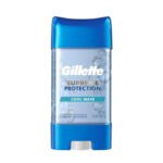 Desodorante Antitranspirante en gel transparente Gillette para hombres protección suprema, 3.8 oz