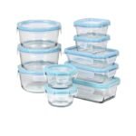 Juego de recipientes para alimentos Anchor True Lock de 20 piezas
