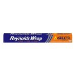 Papel de aluminio antiadherente Reynolds Wrap de alta resistencia para parrilla, 120 sq