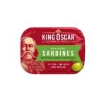 Sardinas King Oscar en aceite de oliva virgen extra, 3.75 oz