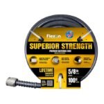 Manguera de riego premium Flexon de resistencia superior, 5/8" x 100'