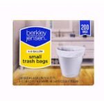 Bolsas para basura Berkley Jensen de 4-6 galones, 200 uni