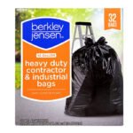 Bolsas industriales y para contratistas de alta resistencia Berkley Jensen de 42 galones, 32 uni