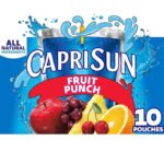 Paquete de jugo saborizado Capri Sun 6 oz, 10 uni