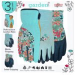 Paquete de 3 guantes de jardinería surtidos de primera calidad para mujer de Midwest Glove