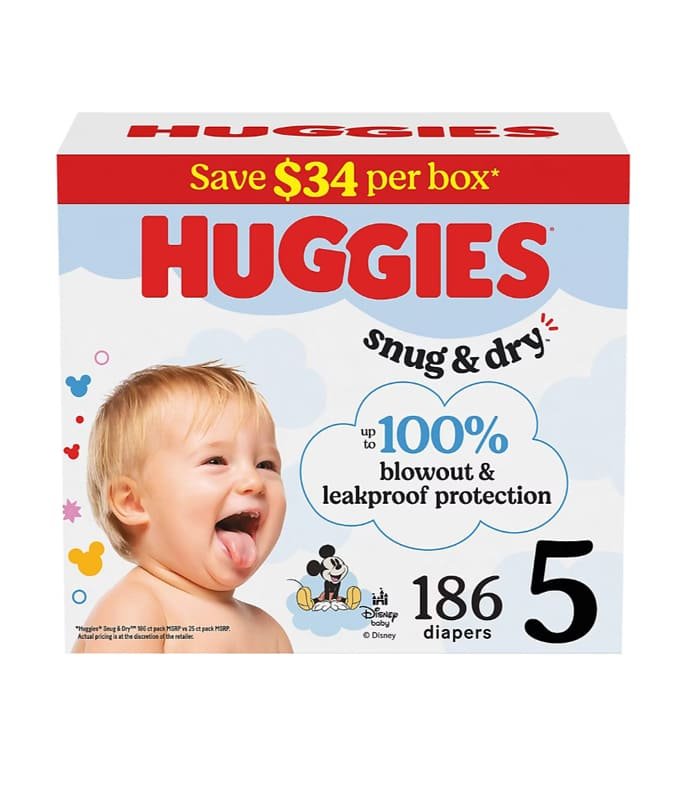 huggies etapa 5 Pañales para bebé Huggies Snug & Dry, talla 5 - Image 1