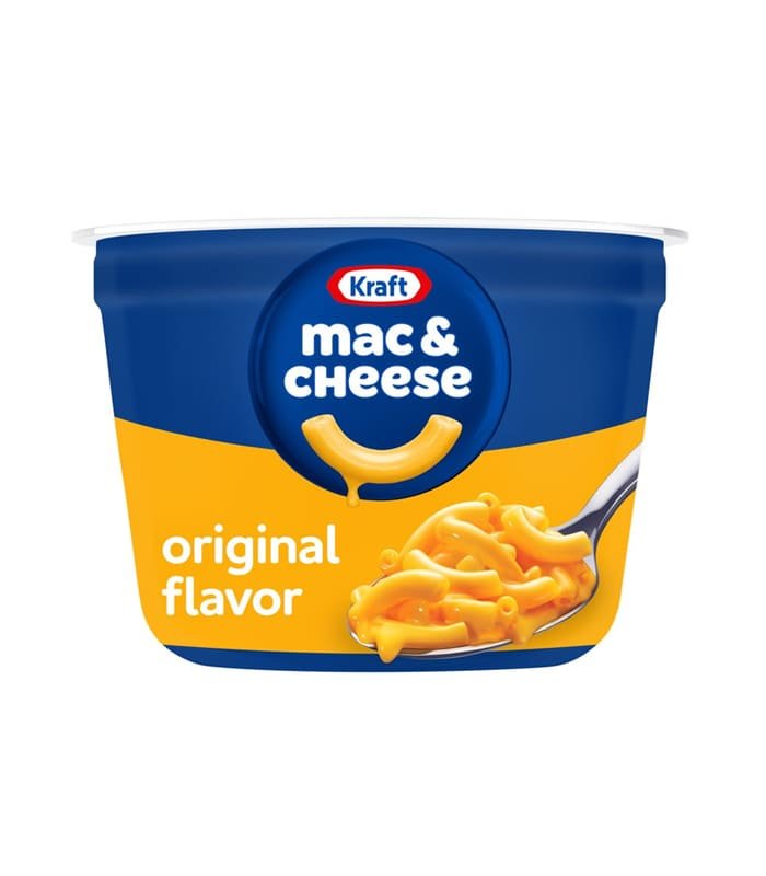 mac and cheese tasa Macarrones con queso Kraft Original Mac & Cheese, 2.05 oz - Image 1