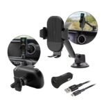 Kit de carga para coche Philips 3 en 1 Negro