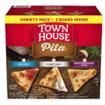 Paquete variado de galletas pita horneadas Town House, paquete de 3, 9.5 oz