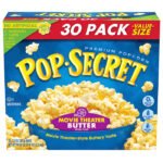 Palomitas de maíz para microondas Pop Secret, sabor mantequilla de cine, 30 uni