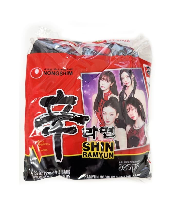 ramen Sopa de fideos Nong Shim Ramyun, 4.2 oz - Image 1