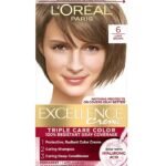 Tinte para el cabello L'Oreal Paris Excellence, Marrón Claro1.69 oz