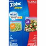 Bolsas Ziploc de Almacenamiento con Cierre Deslizante