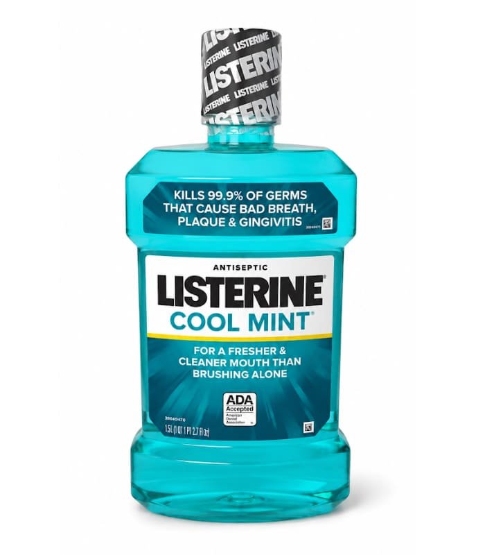 Listerine Enjuague bucal antiséptico Listerine Cool Mint, 1.5L - Image 1