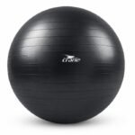 Pelota de ejercicio negra Crane Fitness, 33"