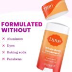 Desodorante en barra para todo el cuerpo Lume de mujer, sin aluminio, 2.6 oz