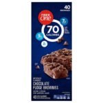 Brownies Fiber One de fudge de chocolate, 40 uni