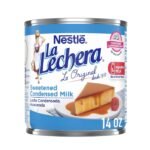 Lata de leche condensada azucarada Nestlé La Lechera, 14 oz