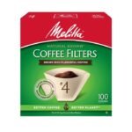 Filtros de café cónicos Melitta n.º 4, 100 uni