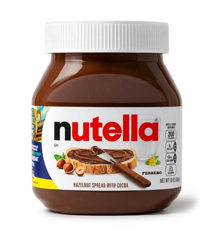 nutella original Crema de avellanas y cacao Nutella, 26.5 oz - Image 1