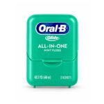 Oral-B Glide All-In-One Dental Floss with Micro-Textured Fiber, Removes Plaque, 44m