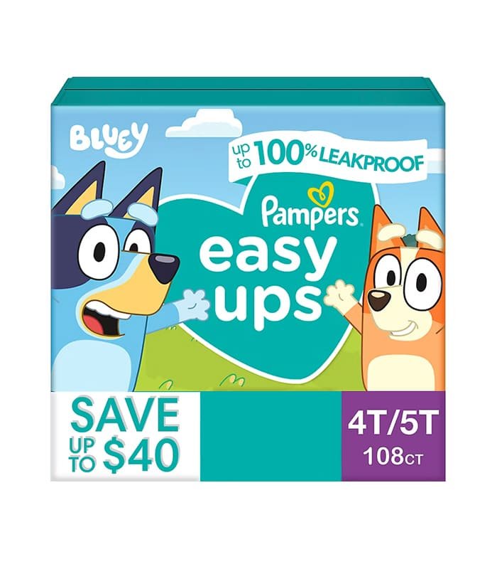 pampers 4t-5t Ropa interior de entrenamiento Pampers Easy Ups, 4T-5T - Imagen 1