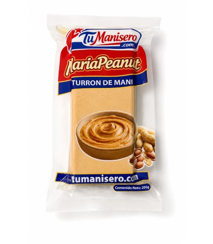 turron molido maria peanut Turrón de maní molido Maria Peanut, 200 g - Image 1