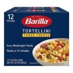Tortellini de tres quesos Barilla, paquete de 2, 12 oz