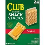 Galletas Club Cracker Snack Stacks, 24 uni