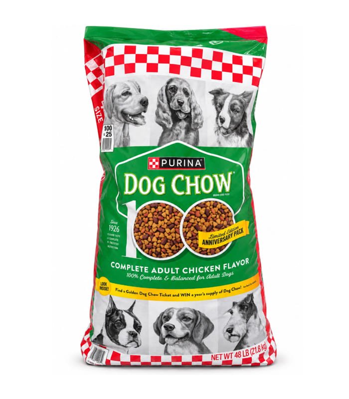 Purina dog chow Alimento seco para perros adultos Purina Dog Chow Complete sabor a pollo, 48 lbs - Imagen 1
