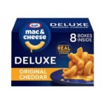 Kraft Deluxe Original Mac & Cheese Macarrones con queso de14 oz, 8 uni