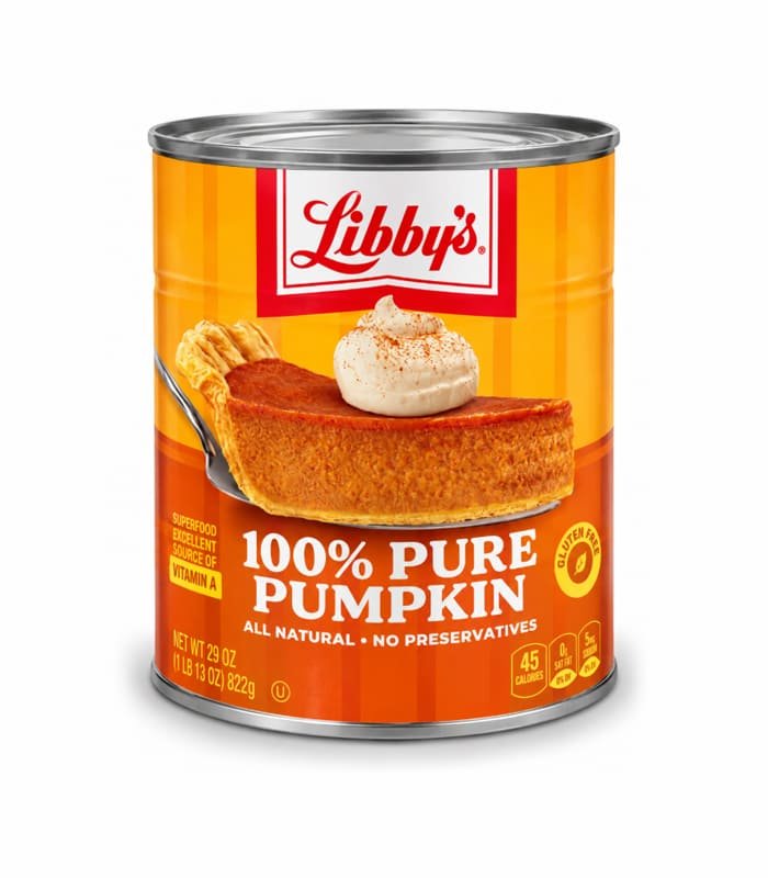 libbys pumpkin Lata de calabaza 100% pura Libby's, 29 oz - Imagen 1