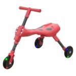 Triciclo plegable de 3 ruedas Scuttlebug con luz LED