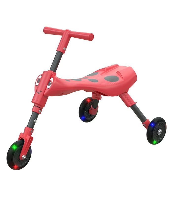 triciclo infantil Triciclo plegable de 3 ruedas Scuttlebug con luz LED - Imagen 1