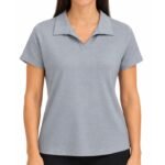 Pulover polo de punto otomán ZeroxPosur para mujer