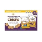 Paquete surtido de snacks Crunchmaster, 18 uni