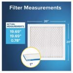 Filtrete 20" x 20" x 1" Premium Allergen, Bacteria & Virus Filters