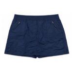 Falda pantalón de popelina con cintura de punto acanalado Khakis And Company para mujer