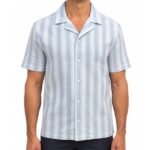 Camisa con cuello tipo campamento Sperry para hombre