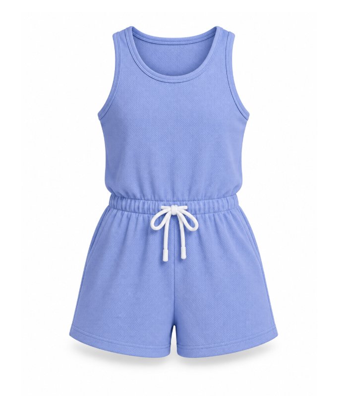 enterizo de nina Enterizo deportivo Reebok morado, Talla 7 - Imagen 1