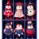 Paquete de 6 aves estilo americana