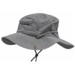 Sombrero para el sol en Gris y Caqui